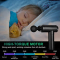 Cholas Massage Gun, Muscle Therapy Gun For Athletes, Deep Tissue Percussion Body Muscle Massager With 30 Adjustable Speeds, 6 Types Of Massage Heads, Handheld Massager For Neck Back Pain Relief