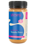 Steens Manuka Honey - MGO 85+ - Pure & Raw 100% certified multifloral Manuka Honey - Bottled and Sealed in New Zealand - 7.9oz