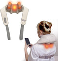 Shiatsu Neck And Shoulder Massager With Heat For Neck & Back Pain Relief, 8 Kneading Nodes, Deep Tissue Muscle Relaxation, Hands-Free, Cordless Electric Full Body Massager, For Women Men