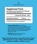 Amandean Liposomal Glutathione Liquid | Reduced Setria L Glutathione 500mg Supplement | Immune Support, Brain Health, Healthy Aging, Detox, Skin Health | Non-GMO Sunflower Lecithin | Soy-Free & Vegan