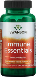 Swanson Immune Essentials 60 Veg Capsules