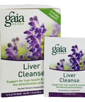 Gaia Herbs Liver Cleanse Herbal Tea - Supports Liver Health & Detoxification, with Schisandra for Antioxidant Support, 16 Tea Bags (packaging may vary)