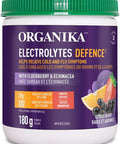 Organika Enhanced Collagen Protein Power Greens - With 16 Organic Fruits And Vegetables & Electrolytes Defence With Elderberry And Echinacea- Citrus Berry - Immune System Support