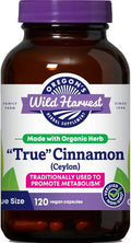 Oregons Wild Harvest True Cinnamon Ceylon Organic NonGMO Herbal Supplements