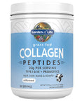 Garden of Life Grass Fed Collagen Peptides Powder Unflavored Collagen Powder For Women Men Hair Skin Nails Joints Hydrolyzed Collagen Protein Supplements Post Workout Paleo & Keto 28 Servings