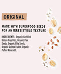 Purely Elizabeth Superfood Oatmeal, Original, Vegan Friendly, USDA Certified Organic, Gluten Free & Non-GMO, 10 Ounce (Pack of 6)