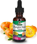 Nature'S Answer Pumpkin Seed with Organic Alcohol 4000mg 1oz Extract | Packed with Omega 3 | Promotes Hair Growth | Urinary Tract Support | Prostate & Bladder Function | Single Count
