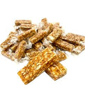 Sesame Seed Crunch Candy Bars with Honey ÃƒÂ¢Ã¢â€šÂ¬Ã¢â‚¬Å“ 1 Pound Bag Individually Wrapped | Roasted Sesame Snacks, Sweet Old Fashioned Greek Style Treats & Classic Nut Candy