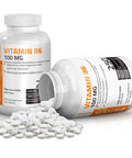 Vitamin B6 100 mg Premium Vitamin B6 Supplement Promotes Protein Metabolism and Immune Function - 250 Tablets
