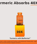 Turmeric Curcumin Softgels, Qunol with Ultra High Absorption 1000mg, Joint Support, Dietary Supplement, Extra Strength, 30 Softgels