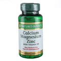 Nature's Bounty Calcium-Magnesium-Zinc Caplets 200 Caplets (2 X 100 Count Bottles)
