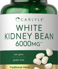 Carlyle White Kidney Bean | 6000Mg | 200 Count | Non-Gmo & Gluten Free Extract