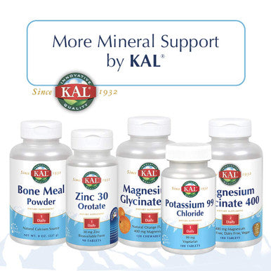 KAL Calcium Citrate with D 1000 IU Tablets, 1000 mg, 180 Count
