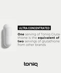 Ultra High Strength Glutathione Capsules - 1000mg Concentrated Formula - 98%+ Highly Purified and Highly Bioavailable - Non-GMO Fermentation - 120 Capsules Reduced Glutathione Supplement