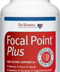 Dr. Stephen Sinatras Focal Point Plus Fastacting Cognitive Supplement For Better Focus Shortterm Memory And Attention Plus Heart Brain And Mood Health Support