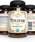 Khroma Herbal Products Organic Pituitary Blend - 60 Vegan Capsules in a Glass Bottle - for Maximum Pituitary Support - by Khroma Herbs