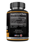 Brain Booster Supplement, Non-GMO Dietary Supplement, Supports Memory, Cognitive Function & Mental Clarity, Improve Concentration & Alertness, 120 Capsules