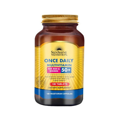 Sunshine Nutrition Once Daily Multivitamin Men & Women 100tabs