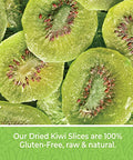 Herbaila Dried Kiwi Fruit Slices, 1 Pound. Dried Kiwis Fruit, Dehydrated Kiwi Slices, Kiwi Dried fruit. All Natural, Non-GMO, Lightly sweetened Dried Kiwifruit Slices. 16 Ounces.