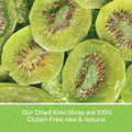Herbaila Dried Kiwi Fruit Slices, 1 Pound. Dried Kiwis Fruit, Dehydrated Kiwi Slices, Kiwi Dried fruit. All Natural, Non-GMO, Lightly sweetened Dried Kiwifruit Slices. 16 Ounces.