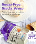 NuNaturals Pourable Maple Caramel Chocolate Stevia Syrup SugarFree Syrup 6.6oz 3 Pack (MultiPack)