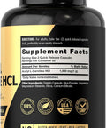 Carlyle Acetyl L-Carnitine HCL Capsules| 1000mg | 100 Count | Non-GMO and Gluten Supplement