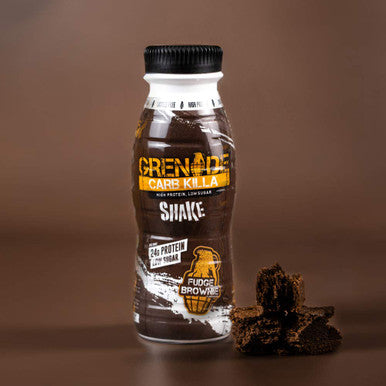 Grenade Carb Killa High Protein Shake Fudge Brownie, 8 x 330 ml