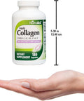 Multi Collagen Pills 1735Mg -180 Collagen Capsules (60 Servings) - Types I, Ii, Iii, V & X For Healthy Skin, Hair, Nails & Joint Support