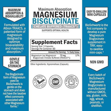 Turmeric Curcumin With Black Pepper Extract 1500Mg Complex (1 Month Supply) Plus High Absorption Magnesium Bisglycinate Capsules (2 Month Supply)