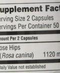 Nature'S Sunshine Rose Hips, 100 Capsules, Kosher | Supports Immunity, Natural Source Of Vitamin C, Contains Beneficial Bioflavon