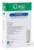 Curad Sterile Latex Petrolatum Gauze Dressing 3" x 18" (Pack of 72)