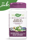 Nature's Way Garlic Parsley, 1,090 mg per serving, 100 Capsules