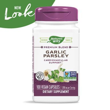 Nature's Way Garlic Parsley, 1,090 mg per serving, 100 Capsules