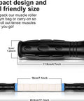 Igreely Premium Muscle Roller The Ultimate Massage Roller Stick 17 Inches Recommended By Physical Therapists Promotes Recovery Fast Relief For Cramps Soreness Tight Muscles-White