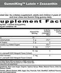 Gummi King Lutein Zeaxanthin Gummi Dietary Supplement Natural Mango 60 Count