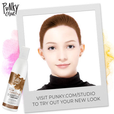 Punky Colour Mochanificent 3in1 Color Depositing Hair Cleanser Conditioner with Shea Butter and Pro Vitamin B that helps Nourish and Strengthen Hair 8.5 fl oz.