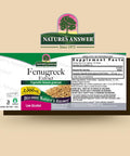 Nature'S Answer Fenugreek Seed with Organic Low Alcohol 2-Fluid Ounces | Female Reproductive Support | Aid For Mothers | Lactation Support | Natural Menopause Aid