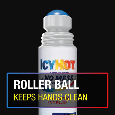 Icy Hot Original Medicated Pain Relief Liquid with No Mess Applicator 2.5 Fluid Ounce