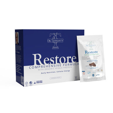 Dr. Tennant'S Restore Chocolate Veggie Protein - 14 Packets