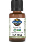 Garden of Life Essential Oil Tea Tree 0.5 Fl Oz (15 Ml)