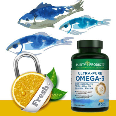 Purity Products Ultra Pure Omega 3 60 softgels
