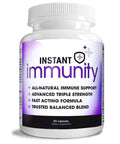 Instant Immunity 20in1 Immune System Booster Wellness Formula with Cats Claw Quercetin Vitamin C and Olive Leaf Extract 60ct