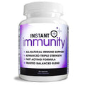 Instant Immunity 20in1 Immune System Booster Wellness Formula with Cats Claw Quercetin Vitamin C and Olive Leaf Extract 60ct