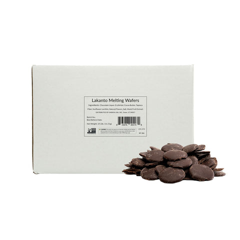 Lakanto Sugar Free Semi Sweet Chocolate Chips - Monk Fruit Sweetener and Erythritol, Perfect for Baking, Pancakes, Muffins, Protein Bites, Melting, Mixing, Snacking, Gluten Free, Vegan (8 oz - Pack of 1)