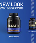 Optimum Nutrition Casein Powder Chocolate Peanut Butter 4 Pound