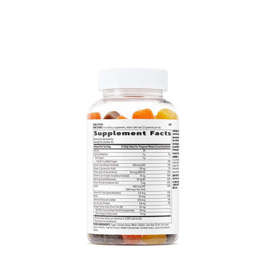 Gnc Womens Prenatal Raspberry Lemonade 90 Gummies (45 Servings)