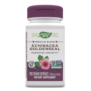 Nature'S Way Premium Blend Ecea Goldenseal 900 Mg Per Serving 100 Vcaps