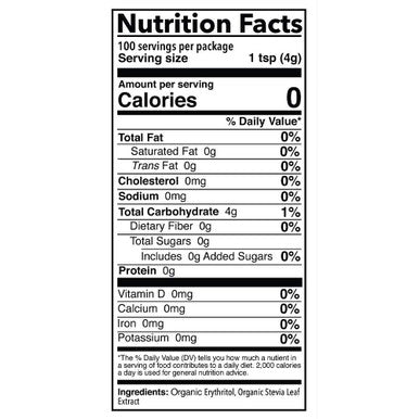 Sweetleaf Better Than Sugar Organic Stevia Granular Sweetener - Blend for Baking Stevia Powder Zero Calorie Sweetener Sugar Non-GMO Gluten- Keto Granular Sugar Substitute - 14 Oz