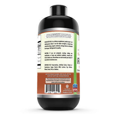 Amazing Omega Flaxseed Oil Supplement | Omega 3, Lignans & Fiber | 16 Oz | Non-Gmo | Gluten Free | Made In Usa