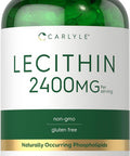 Carlyle Lecithin 2400mg | 240 Softgel Capsules | Phospholipid Supplement | Non-GMO Gluten